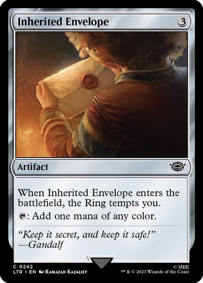 Inherited Envelope Universes Beyond: The Lord of the Rings: Tales of Middle-earth Magic card