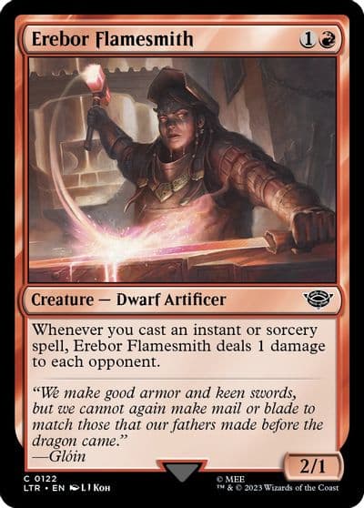 Erebor Flamesmith Universes Beyond: The Lord of the Rings: Tales of Middle-earth Magic card