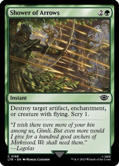 Shower of Arrows Universes Beyond: The Lord of the Rings: Tales of Middle-earth Magic card