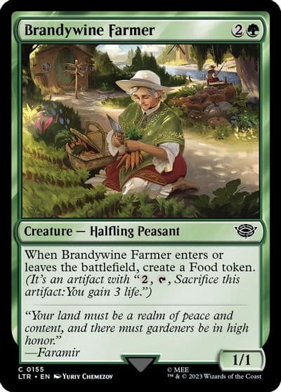 Brandywine Farmer Universes Beyond: The Lord of the Rings: Tales of Middle-earth Magic card