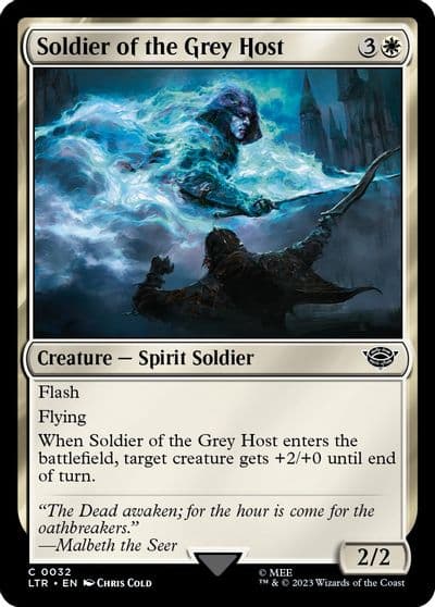 Soldier of the Grey Host Universes Beyond: The Lord of the Rings: Tales of Middle-earth Magic card