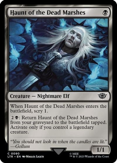 Haunt of the Dead Marshes Universes Beyond: The Lord of the Rings: Tales of Middle-earth Magic card