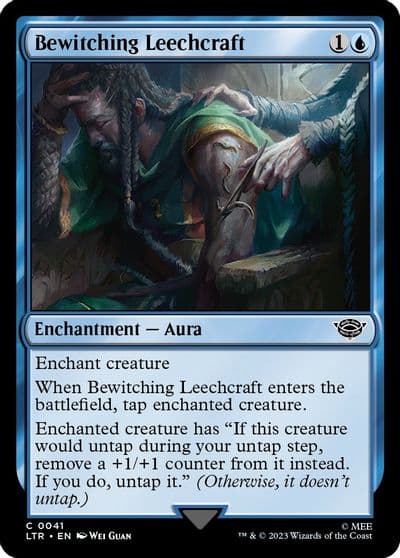 Bewitching Leechcraft Universes Beyond: The Lord of the Rings: Tales of Middle-earth Magic card