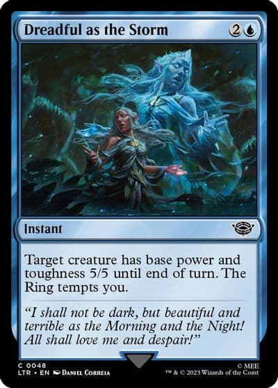 Dreadful as the Storm Universes Beyond: The Lord of the Rings: Tales of Middle-earth Magic card