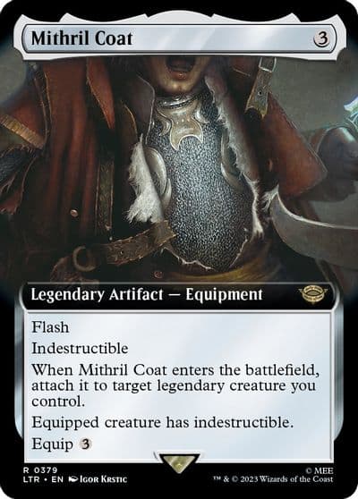 Mithril Coat Extended Art Universes Beyond: The Lord of the Rings: Tales of Middle-earth Magic card