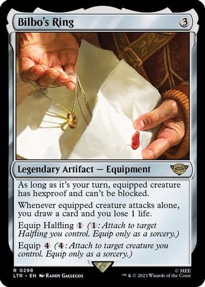 Bilbos Ring Universes Beyond: The Lord of the Rings: Tales of Middle-earth Magic card