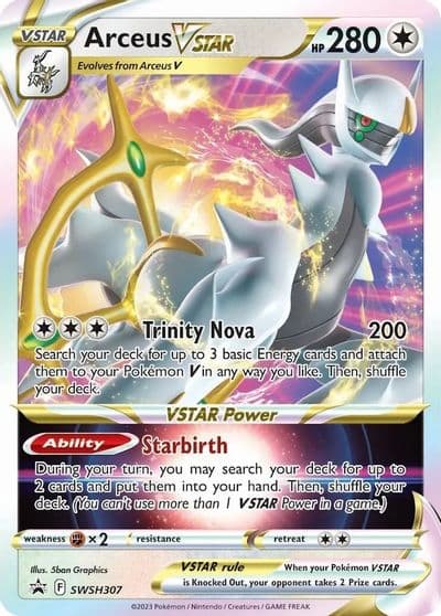 Arceus VSTAR - SWSH307 SWSH: Sword & Shield Promo Cards Pokemon card