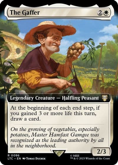 The Gaffer Extended Art Commander: The Lord of the Rings: Tales of Middle-earth Magic card