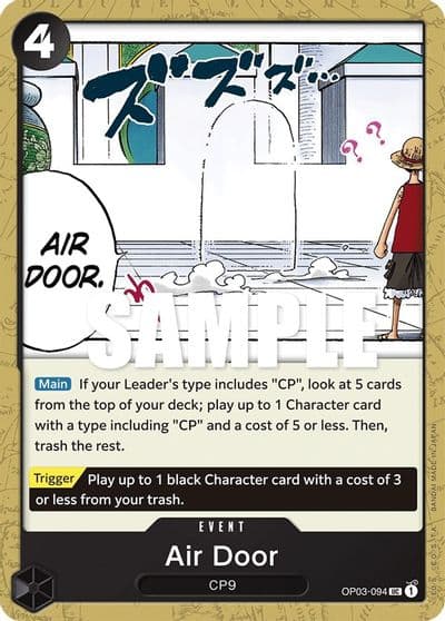 Air Door Pillars of Strength One Piece card