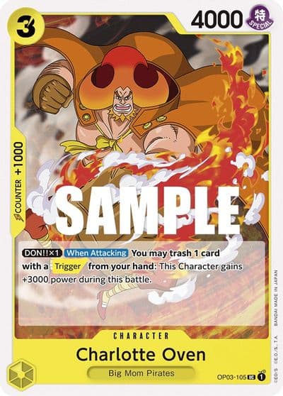 Charlotte Oven Pillars of Strength One Piece card