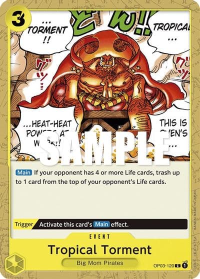 Tropical Torment Pillars of Strength One Piece card