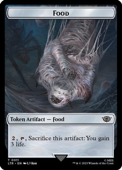 Food Token 0011 Universes Beyond: The Lord of the Rings: Tales of Middle-earth Magic card