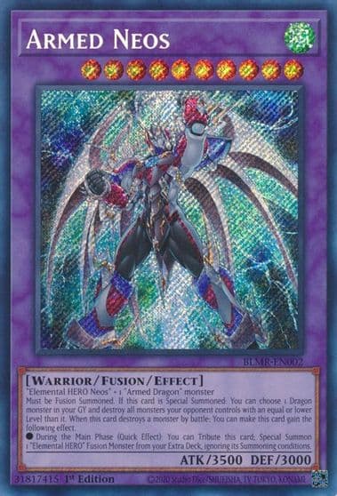 Armed Neos Battles of Legend: Monstrous Revenge Yu-Gi-Oh! card
