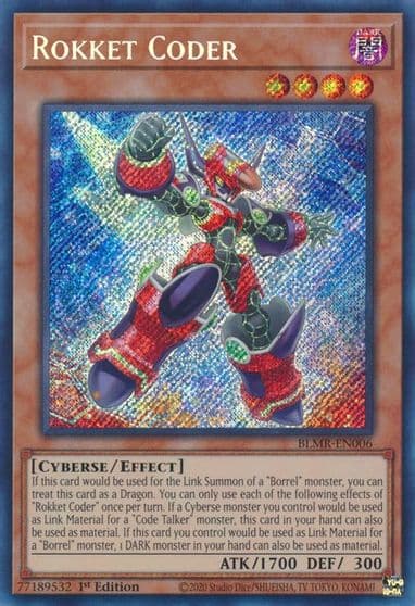 Rokket Coder Battles of Legend: Monstrous Revenge Yu-Gi-Oh! card