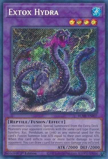 Extox Hydra Battles of Legend: Monstrous Revenge Yu-Gi-Oh! card