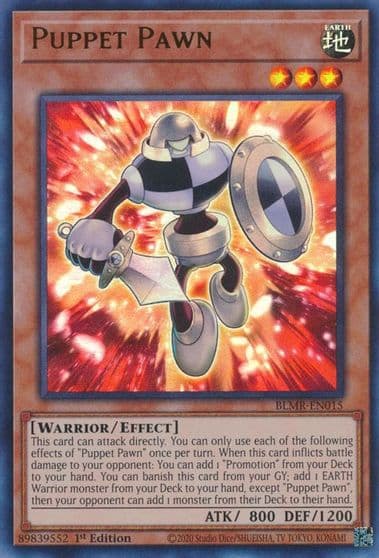 Puppet Pawn Battles of Legend: Monstrous Revenge Yu-Gi-Oh! card