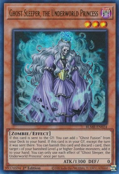 Ghost Sleeper the Underworld Princess Battles of Legend: Monstrous Revenge Yu-Gi-Oh! card