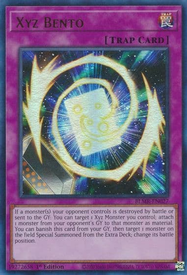 Xyz Bento Battles of Legend: Monstrous Revenge Yu-Gi-Oh! card
