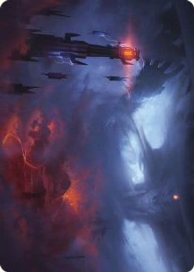 Shadow of the Enemy Art Card Art Series: Universes Beyond: The Lord of the Rings: Tales of Middle-earth Magic card