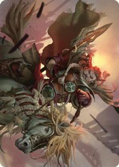 Eomer of the Riddermark Art Card Art Series: Universes Beyond: The Lord of the Rings: Tales of Middle-earth Magic card