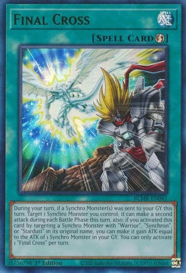 Final Cross Battles of Legend: Monstrous Revenge Yu-Gi-Oh! card