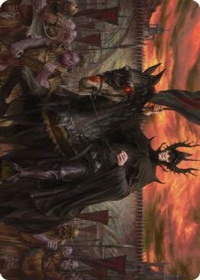 The Mouth of Sauron Art Card Art Series: Universes Beyond: The Lord of the Rings: Tales of Middle-earth Magic card