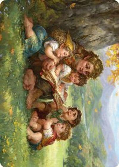 Samwise Gamgee Art Card 19 81 Art Series: Universes Beyond: The Lord of the Rings: Tales of Middle-earth Magic card
