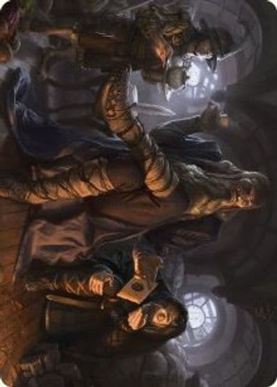 Sharkey Tyrant of the Shire Art Card Art Series: Universes Beyond: The Lord of the Rings: Tales of Middle-earth Magic card