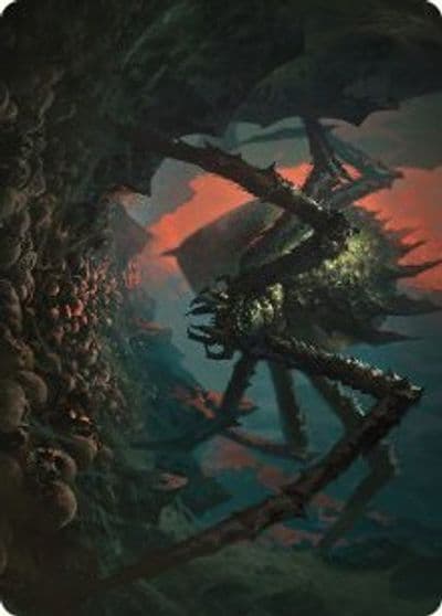 Shelob Child of Ungoliant Art Card Art Series: Universes Beyond: The Lord of the Rings: Tales of Middle-earth Magic card