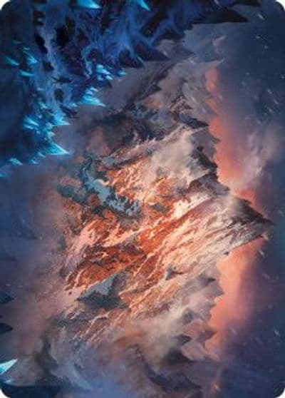 Mountain Art Card Art Series: Universes Beyond: The Lord of the Rings: Tales of Middle-earth Magic card