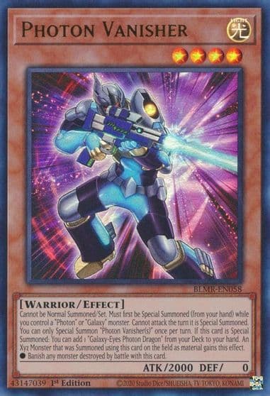 Photon Vanisher Battles of Legend: Monstrous Revenge Yu-Gi-Oh! card