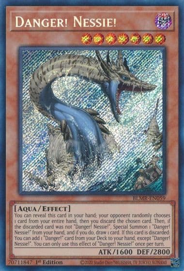 Danger Nessie Battles of Legend: Monstrous Revenge Yu-Gi-Oh! card
