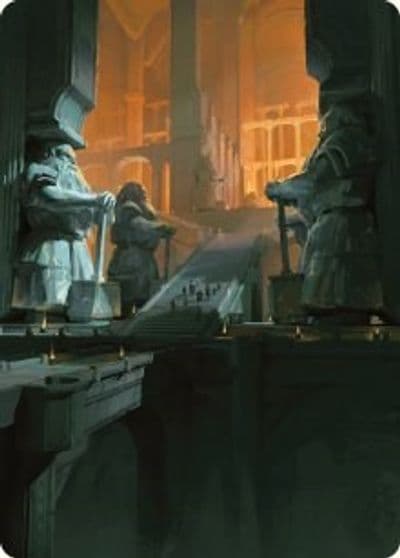 Mines of Moria Art Card Art Series: Universes Beyond: The Lord of the Rings: Tales of Middle-earth Magic card