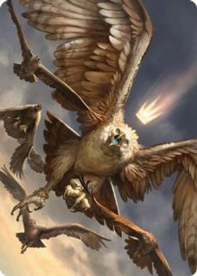 Gwaihir Greatest of the Eagles Art Card Art Series: Universes Beyond: The Lord of the Rings: Tales of Middle-earth Magic card
