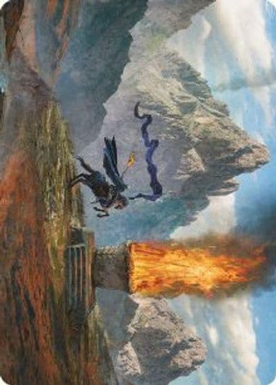 Call for Aid Art Card Art Series: Universes Beyond: The Lord of the Rings: Tales of Middle-earth Magic card