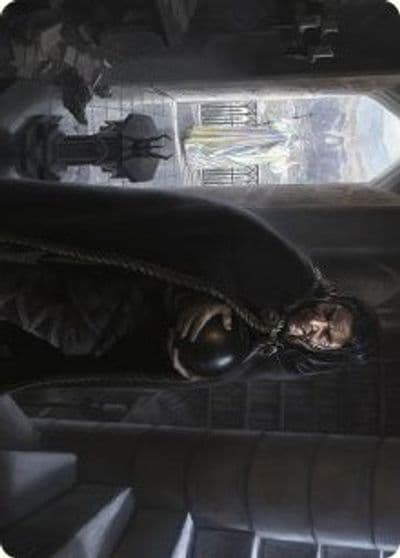Grima Sarumans Footman Art Card Art Series: Universes Beyond: The Lord of the Rings: Tales of Middle-earth Magic card