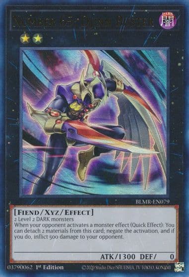 Number 65 Djinn Buster Battles of Legend: Monstrous Revenge Yu-Gi-Oh! card