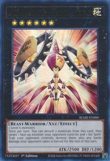 Number 72 Shogi Rook Battles of Legend: Monstrous Revenge Yu-Gi-Oh! card