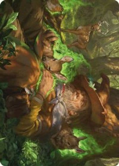 Asceticism Art Card Art Series: Universes Beyond: The Lord of the Rings: Tales of Middle-earth Magic card