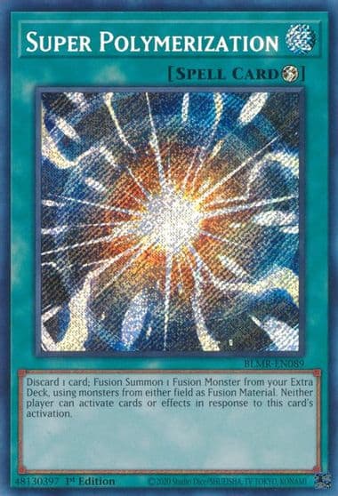Super Polymerization Battles of Legend: Monstrous Revenge Yu-Gi-Oh! card