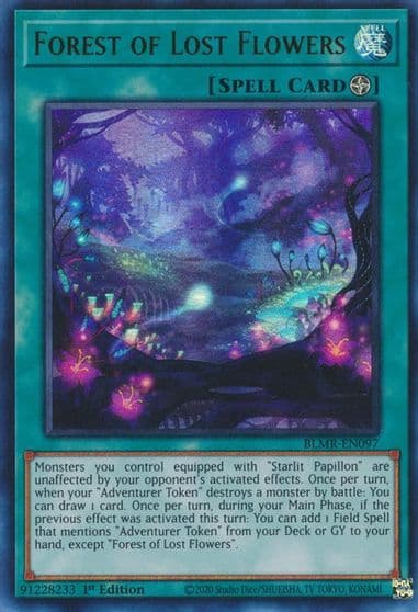 Forest of Lost Flowers Battles of Legend: Monstrous Revenge Yu-Gi-Oh! card