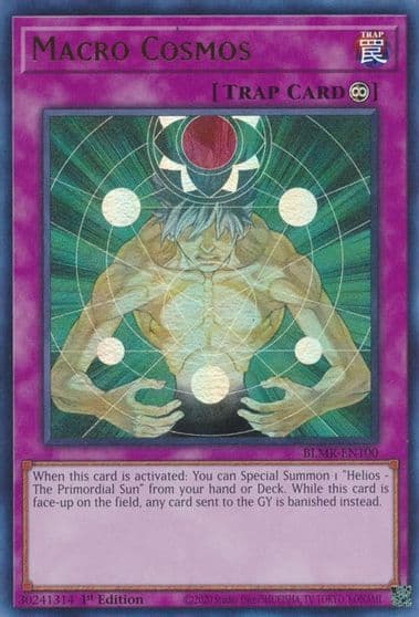 Macro Cosmos Battles of Legend: Monstrous Revenge Yu-Gi-Oh! card