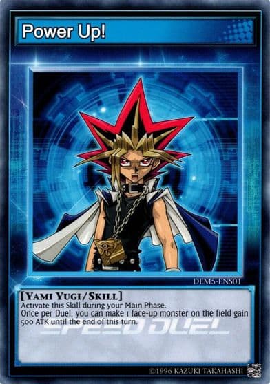 Power Up Speed Duel Demo Deck 2020 Yu-Gi-Oh! card