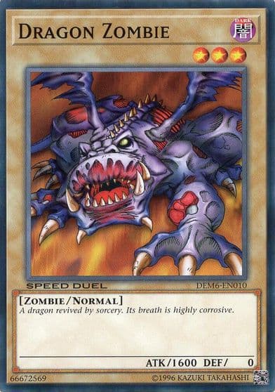 Dragon Zombie Speed Duel Demo Deck 2020 Yu-Gi-Oh! card