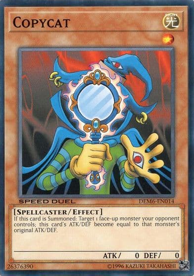 Copycat Speed Duel Demo Deck 2020 Yu-Gi-Oh! card
