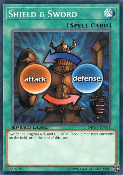 Shield and Sword Speed Duel Demo Deck 2020 Yu-Gi-Oh! card