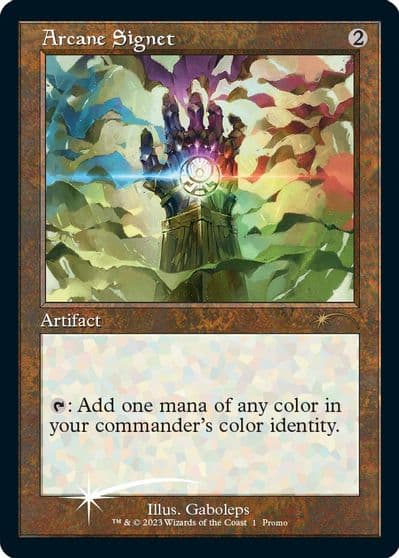 Arcane Signet Retro Frame MagicFest Cards Magic card