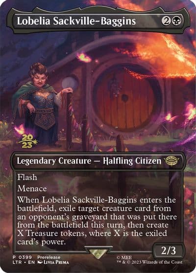 Lobelia Sackville Baggins 0399 Prerelease Cards Magic card