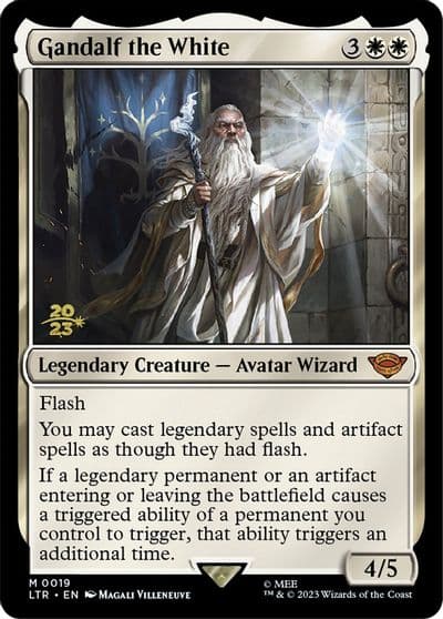 Gandalf the White Prerelease Cards Magic card