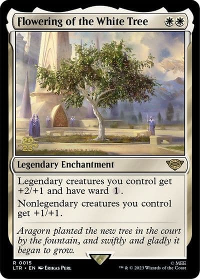 Flowering of the White Tree Prerelease Cards Magic card
